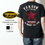 Load image into Gallery viewer, Vanson Lot,NVST-004 One Star &amp; Logo Standard Short-Sleeve T-Shirt
