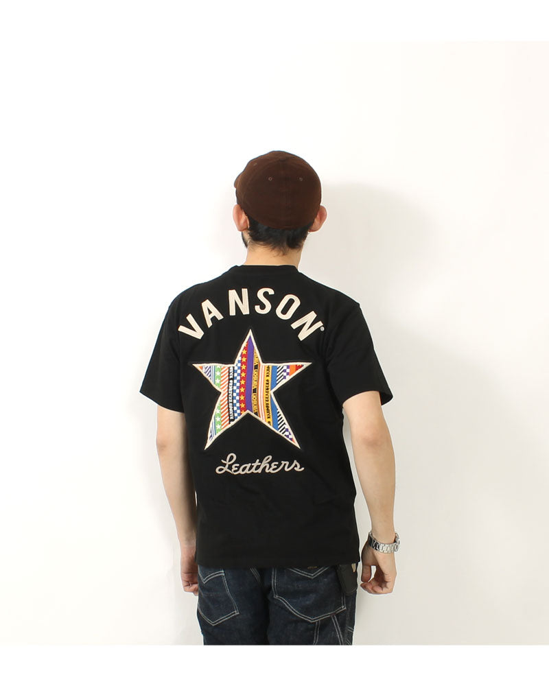 Vanson Lot,NVST-2418 S/S T-Shirt