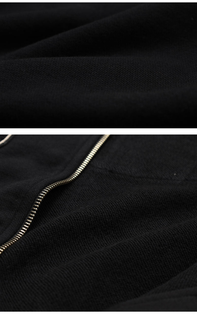 VANSON  NVSZ-2522 Premium Line Embroidered Patch Full Zip Hoodie