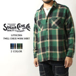 Load image into Gallery viewer, Sugar Cane Lot,SC29156 Twill Check Work Shirt
