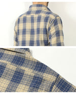 画像をギャラリービューアに読み込む, Sugar Cane SC29358 TWILL CHECK WORK SHIRT
