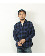 画像をギャラリービューアに読み込む, Sugar Cane SC29358 TWILL CHECK WORK SHIRT
