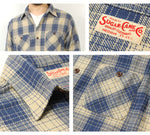 画像をギャラリービューアに読み込む, Sugar Cane SC29358 TWILL CHECK WORK SHIRT
