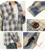 画像をギャラリービューアに読み込む, Sugar Cane SC29358 TWILL CHECK WORK SHIRT
