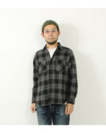 画像をギャラリービューアに読み込む, Sugar Cane SC29359 TWILL CHECK WORK SHIRT
