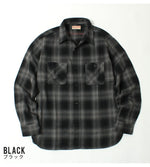 画像をギャラリービューアに読み込む, Sugar Cane SC29359 TWILL CHECK WORK SHIRT
