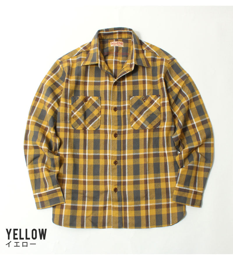 Sugar Cane SC29361 TWILL CHECK WORK SHIRT