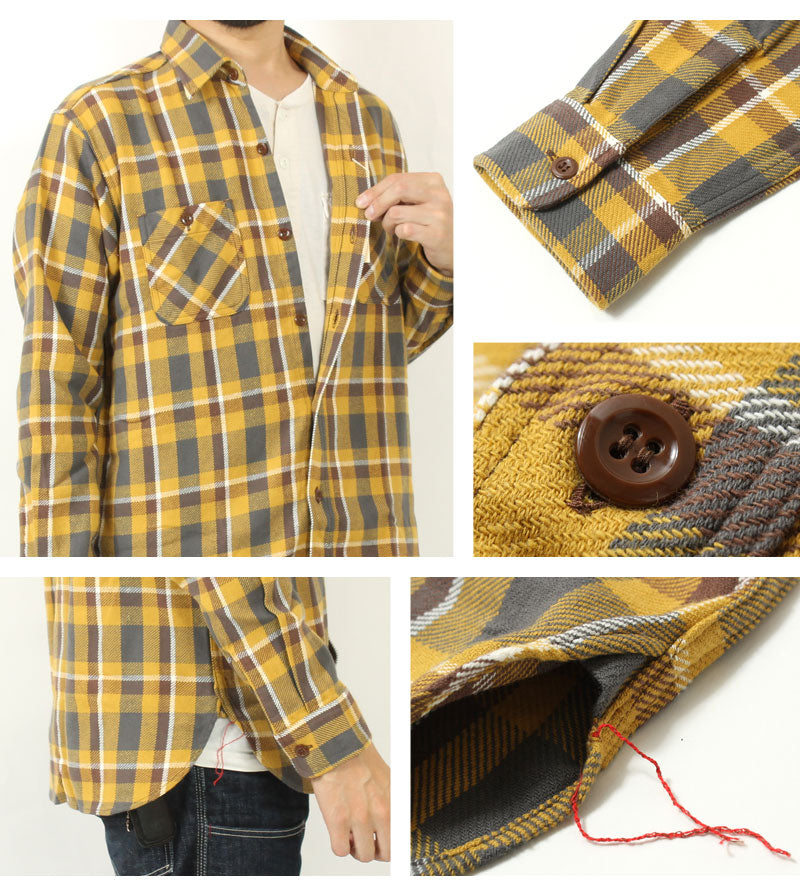 Sugar Cane SC29361 TWILL CHECK WORK SHIRT