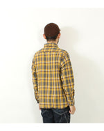 画像をギャラリービューアに読み込む, Sugar Cane SC29361 TWILL CHECK WORK SHIRT
