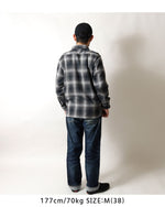 画像をギャラリービューアに読み込む, SUGAR CANE SC29561 TWILL CHECK WORK SHIRT
