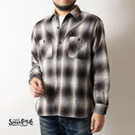 画像をギャラリービューアに読み込む, SUGAR CANE SC29561 TWILL CHECK WORK SHIRT
