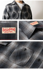 画像をギャラリービューアに読み込む, SUGAR CANE SC29561 TWILL CHECK WORK SHIRT
