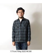 Load image into Gallery viewer, SUGAR CANE SC29563  TWILL CHECK WORK SHIRT
