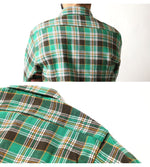 画像をギャラリービューアに読み込む, SUGAR CANE SC29564  TWILL CHECK WORK SHIRT
