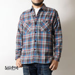 画像をギャラリービューアに読み込む, SUGAR CANE SC29564  TWILL CHECK WORK SHIRT
