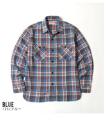 画像をギャラリービューアに読み込む, SUGAR CANE SC29564  TWILL CHECK WORK SHIRT

