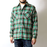 画像をギャラリービューアに読み込む, SUGAR CANE SC29564  TWILL CHECK WORK SHIRT
