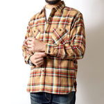 画像をギャラリービューアに読み込む, SUGAR CANE SC29565 TWILL CHECK WORK SHIRT
