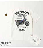 Load image into Gallery viewer, Vanson × SUZUKI SMV-2401 S/S T-Shirt GT380 Model
