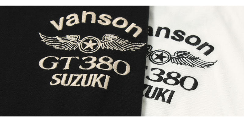 Vanson × SUZUKI SMV-2401 S/S T-Shirt GT380 Model