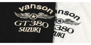 Vanson × SUZUKI SMV-2401 S/S T-Shirt GT380 Model