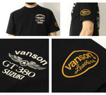 Load image into Gallery viewer, Vanson × SUZUKI SMV-2401 S/S T-Shirt GT380 Model
