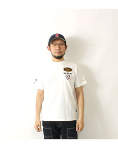 Vanson × SUZUKI SMV-2402 S/S T-Shirt GSX1100S Katana 刀 Model