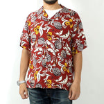 Load image into Gallery viewer, SUN SURF SS39022  RAYON HAWAIIAN SHIRT &quot;ISLAND FEELING&quot;

