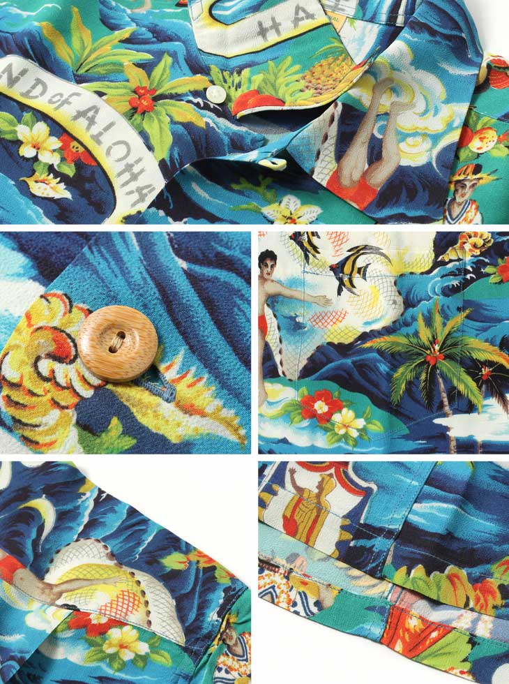 Sun Surf Lot,SS39059 Aloha Shirt SPECIAL EDITION "LAND OF ALOHA"
