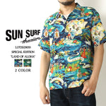 Load image into Gallery viewer, Sun Surf Lot,SS39059 Aloha Shirt SPECIAL EDITION &quot;LAND OF ALOHA&quot;
