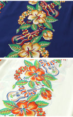 Load image into Gallery viewer, SUN SURF SS39212 RAYON HAWAIIAN SHIRT &quot;BLESSING GIFT FROM HAWAII&quot;
