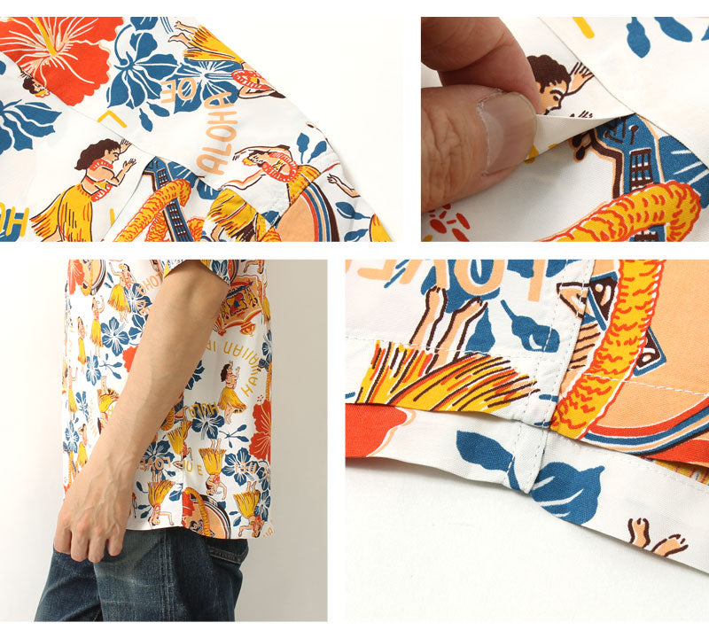 Sun Surf SS39213 Hawaiian Shirt "Lovely Hula Hands"