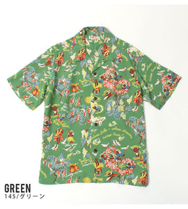 Sun Sur Lot,SS39219 Hawaiian Shirts "Moeuhane Dream Castle