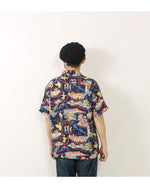 Load image into Gallery viewer, Sun Surf SS39226 RAYON HAWAIIAN SHIRT &quot;THE SONG OF HAWAII&quot;
