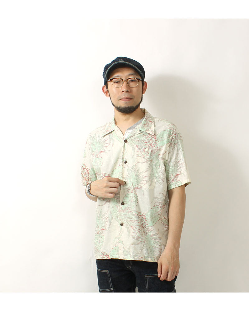 Sun Surf SS39285 COTTON × LINEN OPEN SHIRT 
