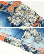 Load image into Gallery viewer, Sun Surf Lot,SS39327 Hawaiian Shirt 葛飾北斎 Katsushika Hokusai 桜花に鷹図
