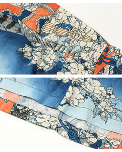 Sun Surf Lot,SS39327 Hawaiian Shirt 葛飾北斎 Katsushika Hokusai 桜花に鷹図