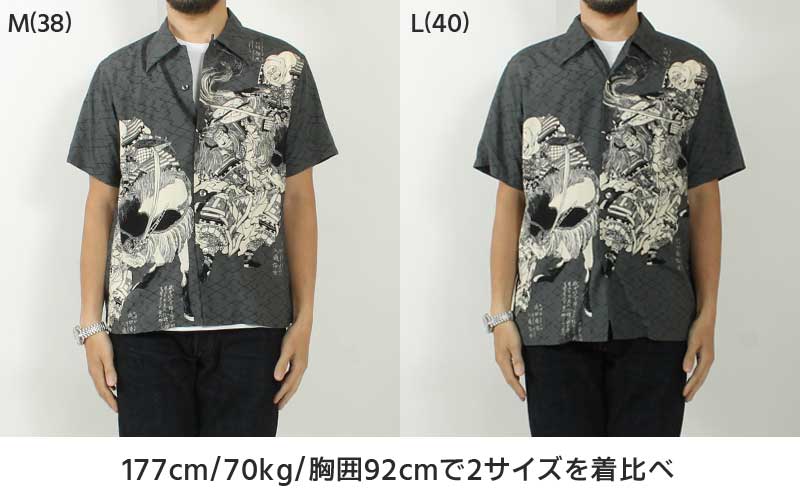 SUN SURF Special Edition Japanese design Katsushika Hokusai - Musashi Stirrup