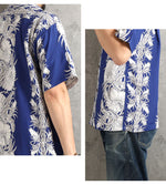 画像をギャラリービューアに読み込む, Sun Surf Lot,SS39612 RAYON HAWAIIAN SHIRT "NIGHT BLOOMING CEREUS BORDER"
