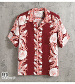 画像をギャラリービューアに読み込む, Sun Surf Lot,SS39612 RAYON HAWAIIAN SHIRT "NIGHT BLOOMING CEREUS BORDER"
