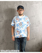 Load image into Gallery viewer, Sun Surf Lot,SS39613 RAYON HAWAIIAN SHIRT "UKULELE MELODY"
