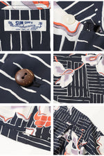 Load image into Gallery viewer, Sun Surf Lot,SS39615 RAYON HAWAIIAN SHIRT "WHITE GINGER"
