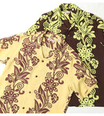 Load image into Gallery viewer, Sun Surf Lot,SS39616 RAYON HAWAIIAN SHIRT "PICTOGRAPH FLOWER"
