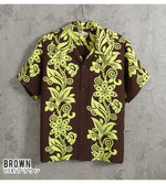Load image into Gallery viewer, Sun Surf Lot,SS39616 RAYON HAWAIIAN SHIRT "PICTOGRAPH FLOWER"
