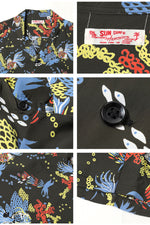 画像をギャラリービューアに読み込む, Sun Surf Lot,SS39626 RAYON HAWAIIAN SHIRT "TROPICAL FISH"
