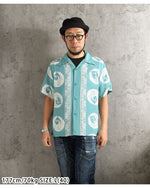 画像をギャラリービューアに読み込む, Sun Surf Lot,SS39629 RAYON HAWAIIAN SHIRT "ORIENTAL BORDER"
