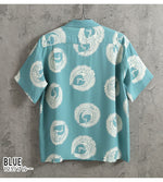 画像をギャラリービューアに読み込む, Sun Surf Lot,SS39629 RAYON HAWAIIAN SHIRT "ORIENTAL BORDER"
