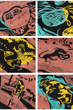 画像をギャラリービューアに読み込む, SUN SURF　SS39673　SUN SURF SPECIAL EDITION "GAUGUIN WOODCUT MYSTIC"
