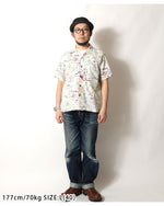 画像をギャラリービューアに読み込む, Sun Surf Lot,SS39693 COTTON LINEN SLUBYARN HAWAIIAN SHIRT "STATE OF HAWAII"
