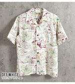 画像をギャラリービューアに読み込む, Sun Surf Lot,SS39693 COTTON LINEN SLUBYARN HAWAIIAN SHIRT "STATE OF HAWAII"
